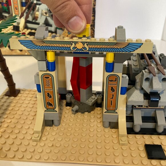 Lego 5958 System Adventurers Mummy’s Tomb 100% Complete w/Manual + Minifigs - Picture 13 of 16